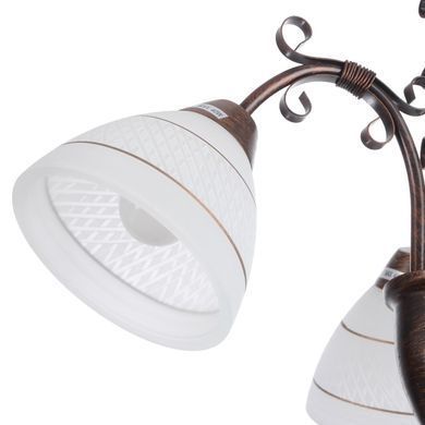 Люстра стельова E27 60W BR (LK-526C/3)