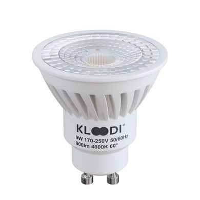Лампа LED KLOODI KDGU10-9WSMD 4K 60D 900Lm (KDGU10-9WSMD 4K 60D)
