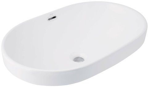Раковина QTAP LEO 610х405 WHITE (QT11118014W)