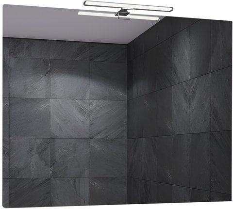 Зеркало SANWERK SIMPLI MINIMA 80х65 / светильник LED SMART AL 30 (ZS0000352)