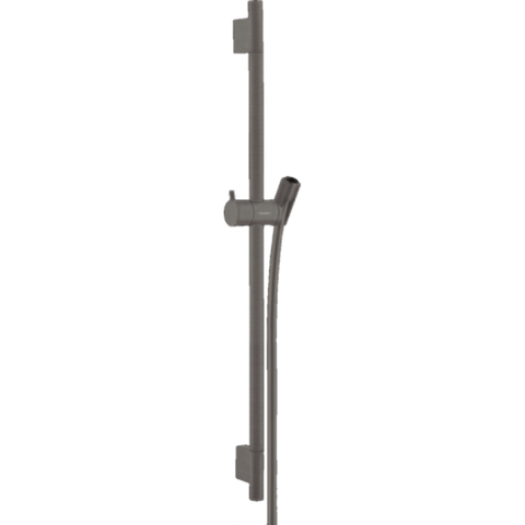 HANSGROHE Душевая штанга UNICA S PURA 65 см со шлангом 160 см BRUSHED BLACK (28632340)