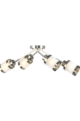 Люстра LK-734C/4 E27 WH+CH