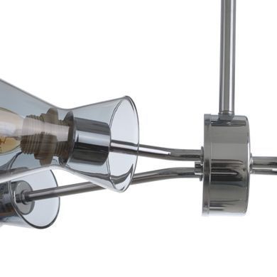 Люстра лофт потолочная в спальню E14 40W CH (LK-670C/4)