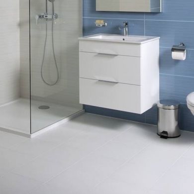 Тумбочка с раковиной ROCA SUIT подвесная 650х422 мм, без ножек, белый A851180806