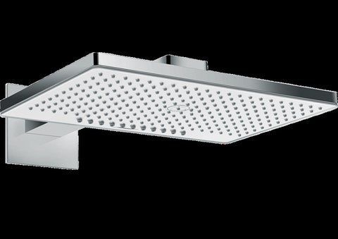 HANSGROHE Верхній душ RAINMAKER SELECT 460 2JET з тримачем WHITE/CHROME (24005400)