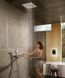 HANSGROHE Верхній душ RAINDANCE E 400х400 1JET вбудований ECOSMART 9 L/MIN, хром (26253000)