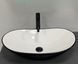 Раковина VBI TURIN 36х60 BLACK WHITE (VBI-011513)