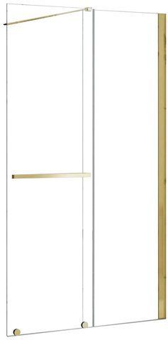 Душевая стенка REA CORTIS GOLD 100х195 (REA-K8484)