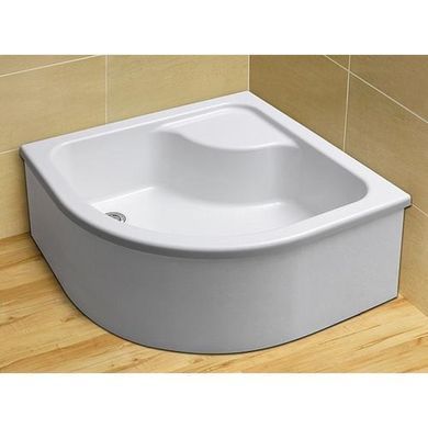 Душевой поддон акриловый RADAWAY NAXOS A 80х80х41 / полукруглый (SBA8817-2)