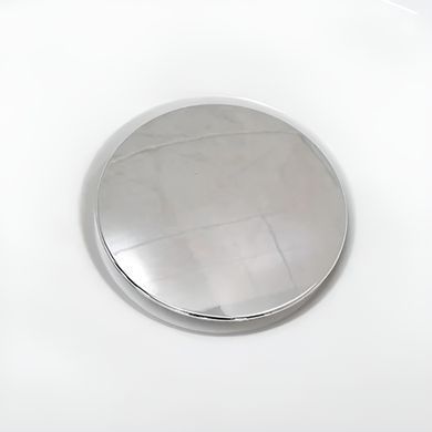 Душовий піддон акриловий DUSEL D202 100х100х13.5 / напівкруглий + ніжки + панель + сифон (DUSEL-103)