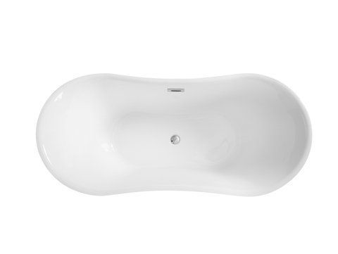 Ванна акрилова окремостояча BESCO AMBER 170х80 + сифон CLICK‑CLACK (#WAS-170-AB)