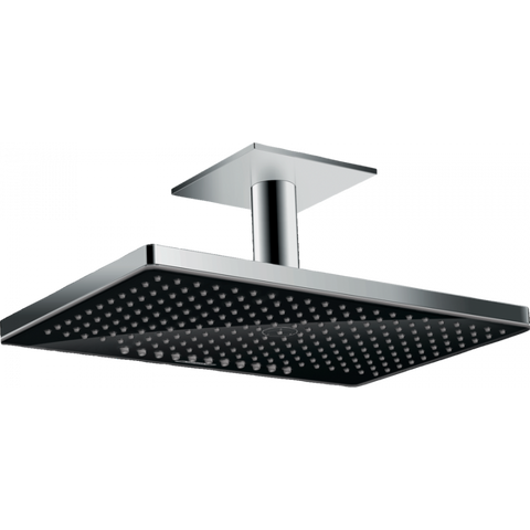 HANSGROHE Верхній душ RAINMAKER SELECT 460 2JET з тримачем до стелі BLACK/CHROME (24004600)