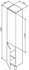 Пенал напольный AM.PM LIKE 35X30X190 R (M80CSR0361VF38)