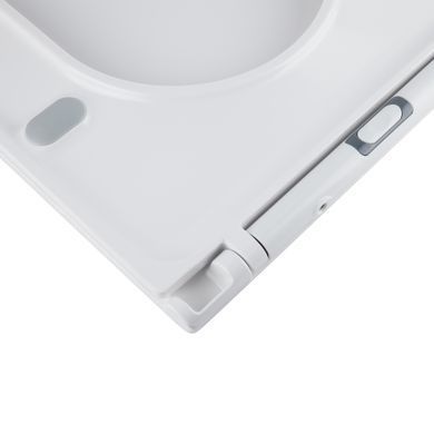 Сиденье для унитаза QTAP ROBIN, SCORPIO / микролифт SLIM (QT99HXU09W)
