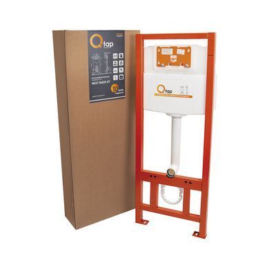 Комплект 4в1: Інсталяція для унітазу QTAP NEST ST (QT0133M425M11111SAT)