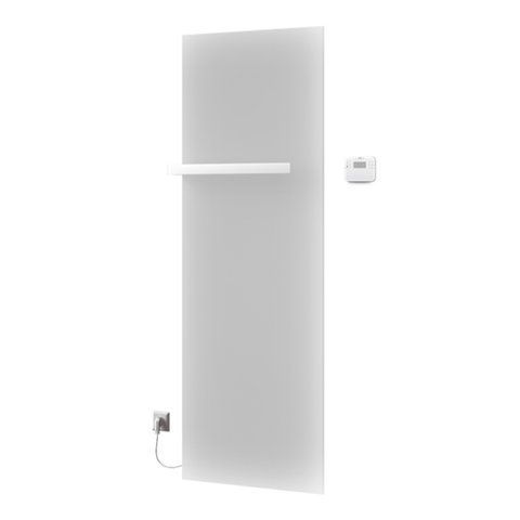 Радіатор ISAN E-SAGA 1765X456 RAL9016 Підключення нижнє по центру