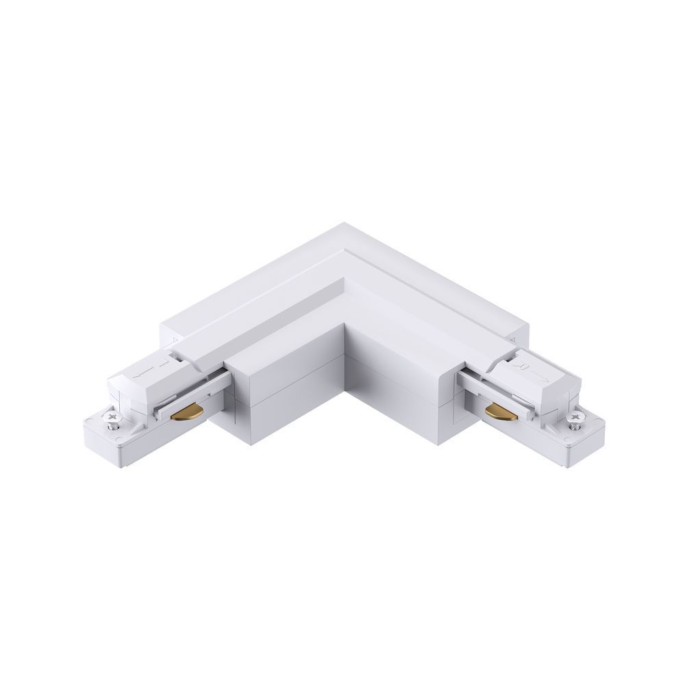 Соединение угловое 90&deg; ліве KLOODI KDTR-263 L WH, біле (KDTR-263 L WH)