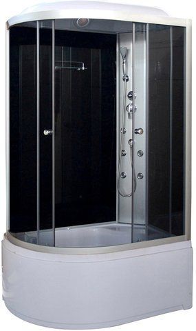 Душевая гидромассажная кабина VIVIA 81 RC CLEAR 120х80х215 R / глубокий поддон (А0051584)