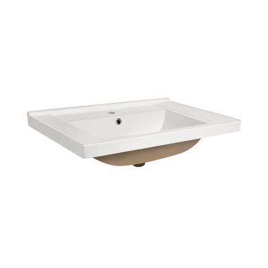 Раковина QTAP ALBATROSS Q 50х70 / донный клапан (QT01115070QW)