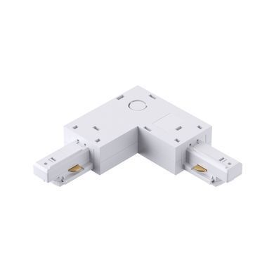 Соединение угловое 90&deg; ліве KLOODI KDTR-263 L WH, біле (KDTR-263 L WH)
