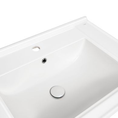 Раковина QTAP ALBATROSS Q 50х70 / донный клапан (QT01115070QW)