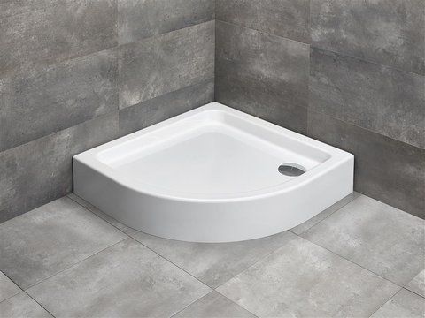 Душовий піддон LAROS A COMPACT 850X850X170 білий