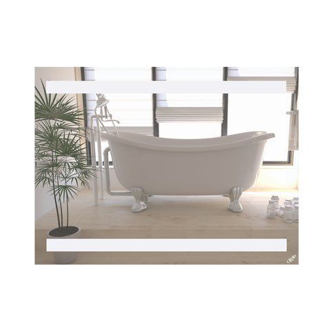 Зеркало QTAP MIDEYA NEW 600х800 с LED-подсветкой, REVERSE QT2078142270100W, 600х800