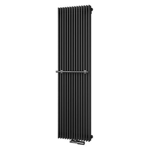 Радіатор ISAN ANTIKA CUBE 1800X415 RAL9005 Підключення нижнє по центру