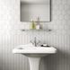 Плитка EQUIPE CERAMICAS 23361 CHEVRON WALL WHITE MATT RIGHT
