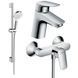Набір змішувачів для душу HANSGROHE ECOSMART LOGIS 70 (710780 + 7160 + 26534400), хром (20200006), Хром