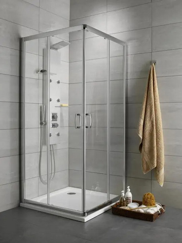 Душова кабіна PREMIUM PLUS CHROME D 800X900X1900 прозоре