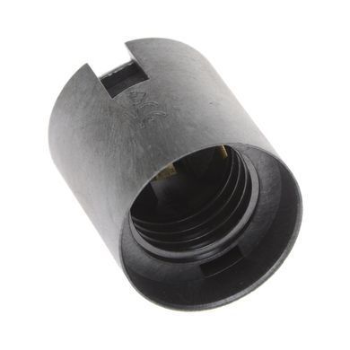 Патрон E27 NYLON 1+1 BLACK