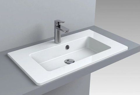 Раковина зі штучного каменю FANCY MARBLE ANNABELLE 40х70 (4007101)