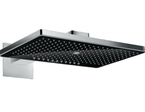 HANSGROHE Верхній душ RAINMAKER SELECT 466х300 3JET BLACK/CHROME (24007600)