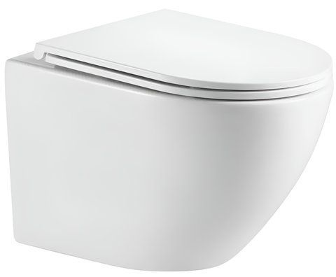 Підвісний унітаз IMPRESE ROZKOS TWIST / сидіння DUROPLAST (C06310103)
