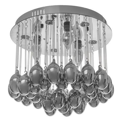 Люстра стельова з пультом LED E14 CH (BCL-420S/3)