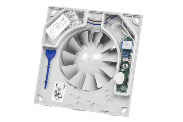 Вентилятор витяжний VENTS КВАЙТ 100 / хром (QUIET100HROM)