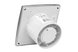 Вентилятор витяжний VENTS КВАЙТ 100 / хром (QUIET100HROM)