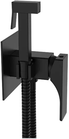 Смеситель для гигиенического душа KOER KB-23010-05 / черный (KR3497)