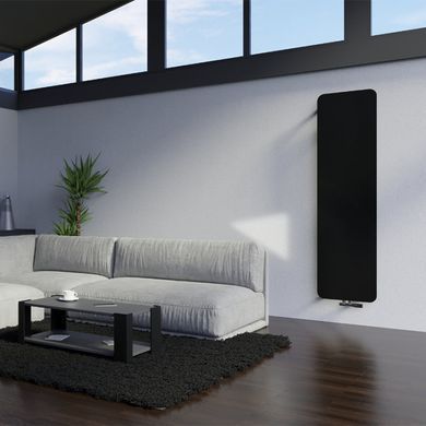 Радіатор ISAN ORI ELEKTRO 1790X490 RAL9005 Підключення нижнє по центру