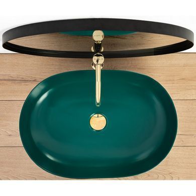 Раковина REA CLEO GREEN MATT 41х60.5 / зеленая (REA-U5636)