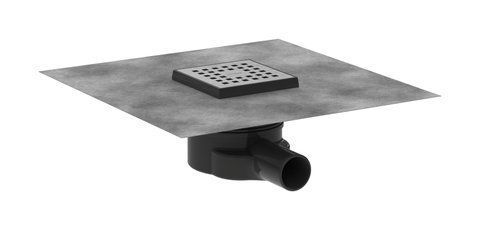 Точечный слив HANSGROHE RAINDRAIN POINT / решетка / монтажный комплект (56246800), 100