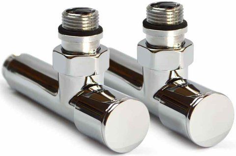 Кран кутовий для рушникосушки NAVIN RAFTEC 1/2х1/2 Chrome 2шт (25-030430-4012)