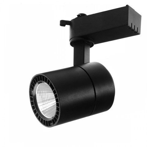 Світильник трековий поворотний LED KW-208/12W NW BK COB