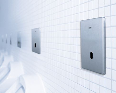 Клавіша змиву для пісуара GROHE TECTRON SKATE / інфрачервоний / сатин (37321SD1)