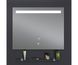 Дзеркало SANWERK LAVA DELUXE 70х65 (ZL0000121)