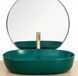 Раковина REA CLEO GREEN MATT 41х60.5 / зеленая (REA-U5636)