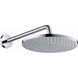 HANSGROHE Верхній душ RAINDANCE S 300 1JET ECOSMART з тримачем 39 см (26601000)