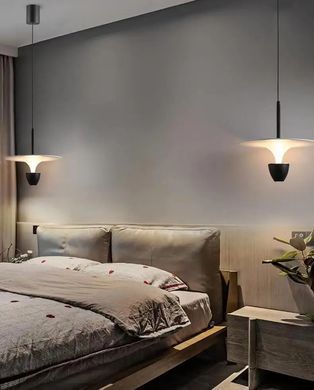 Світильник підвісний KLOODI DECO PE-NIMBA300 6W+6W 3K WH/BK (PE-NIMBA300 6W+6W 3K WH/BK)
