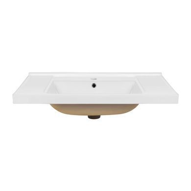 Раковина QTAP ALBATROSS Q 50х100 / донный клапан (QT01115100QW)